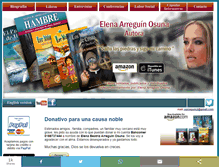 Tablet Screenshot of elenaarreguin.com